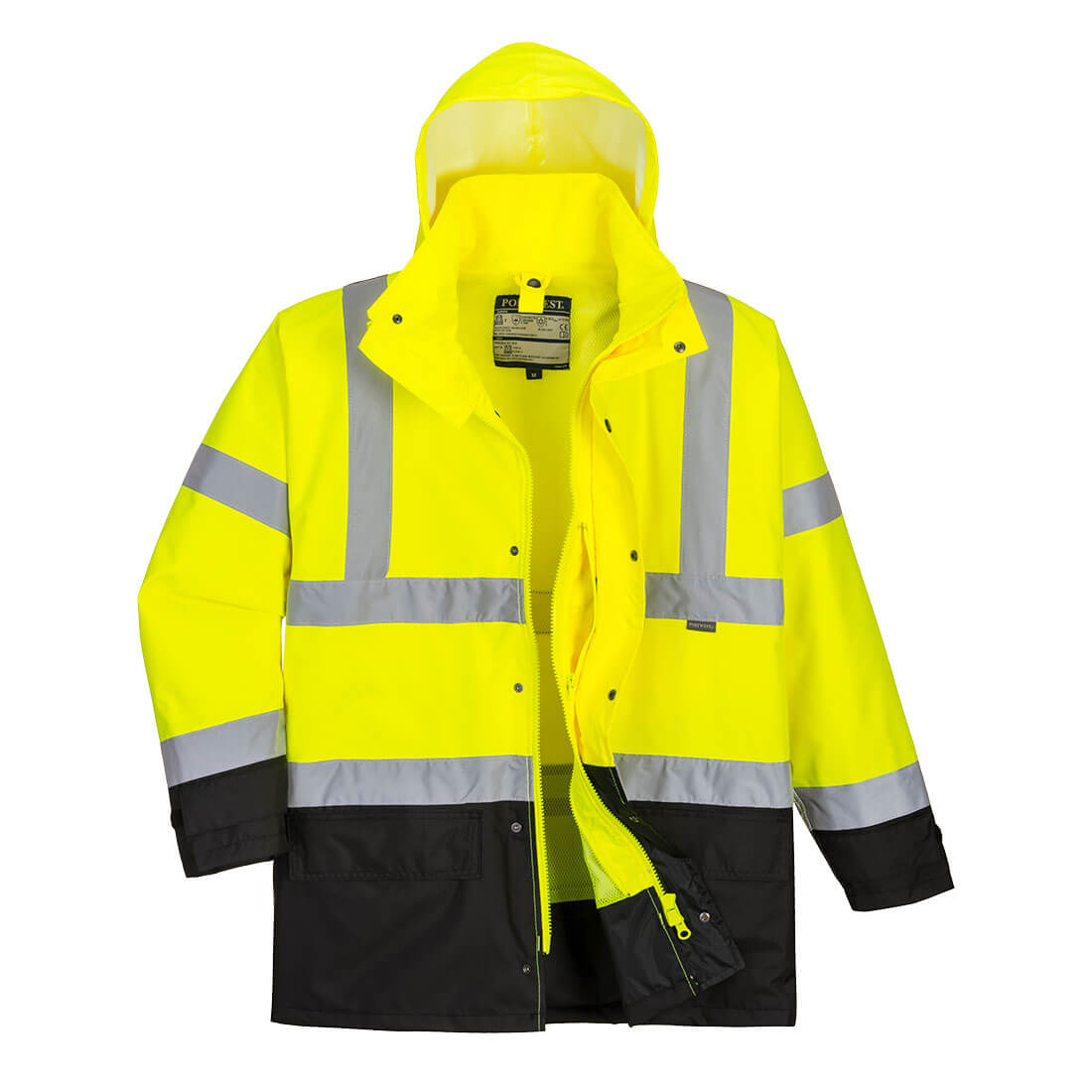 Hi-Vis 5-in-1 Kontrast Exekutiv Jacke 3