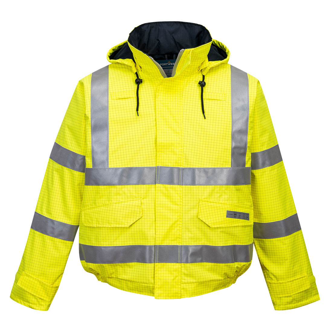 Bizflame Rain Hi-Vis FR Winter Pilotjacke 2