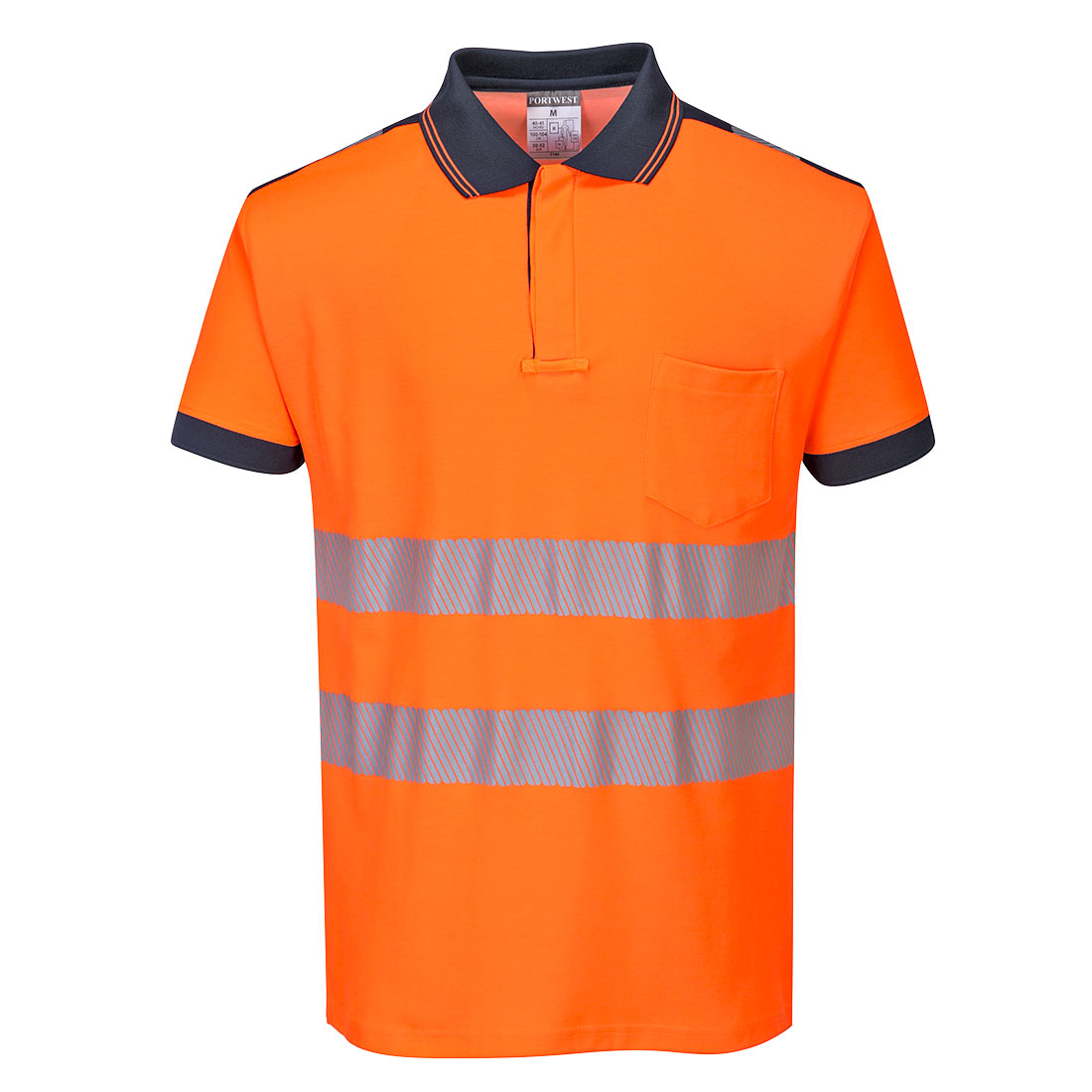 PW3 Hi-Vis Cotton Comfort Poloshirt kurzarm 3