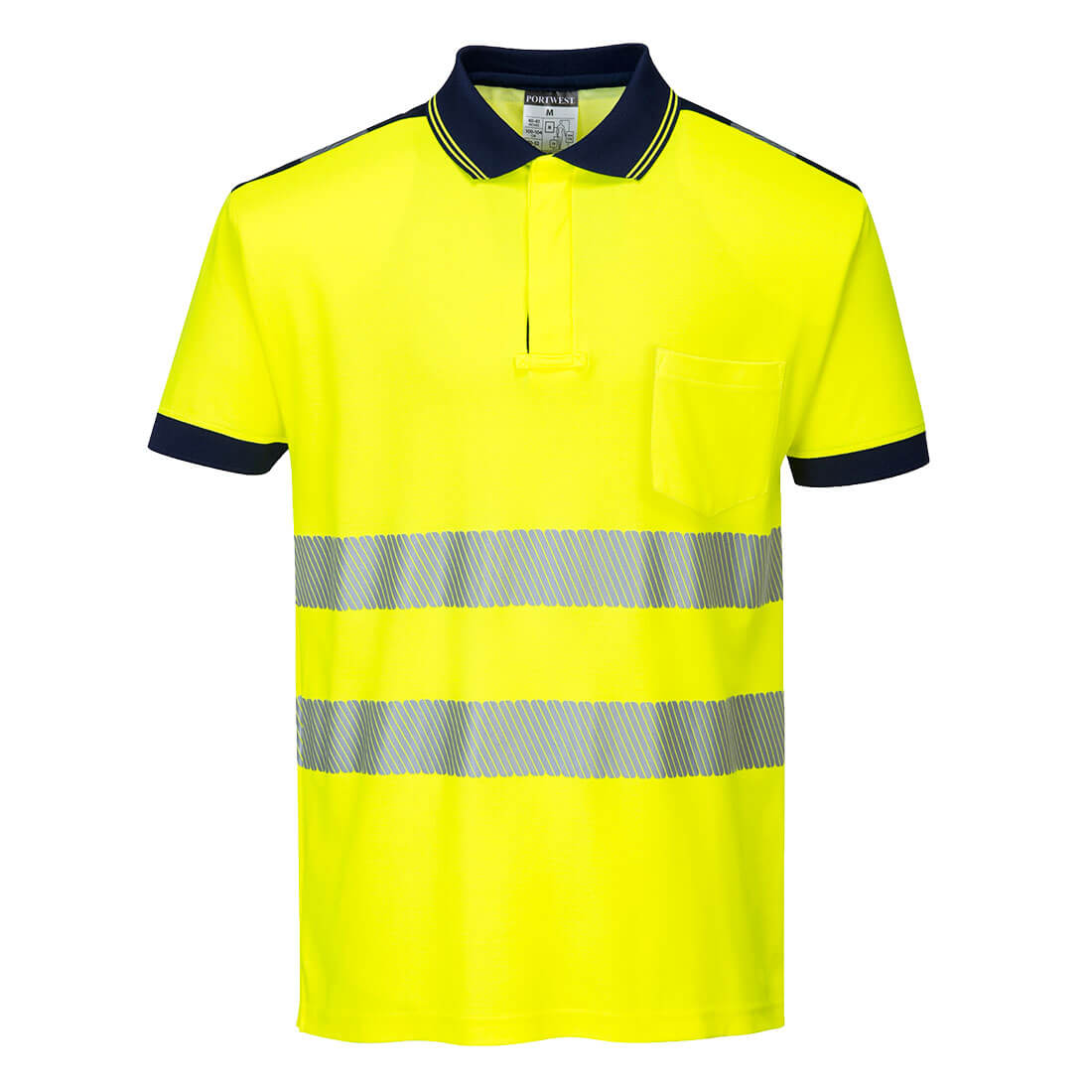 PW3 Hi-Vis Cotton Comfort Poloshirt kurzarm 7