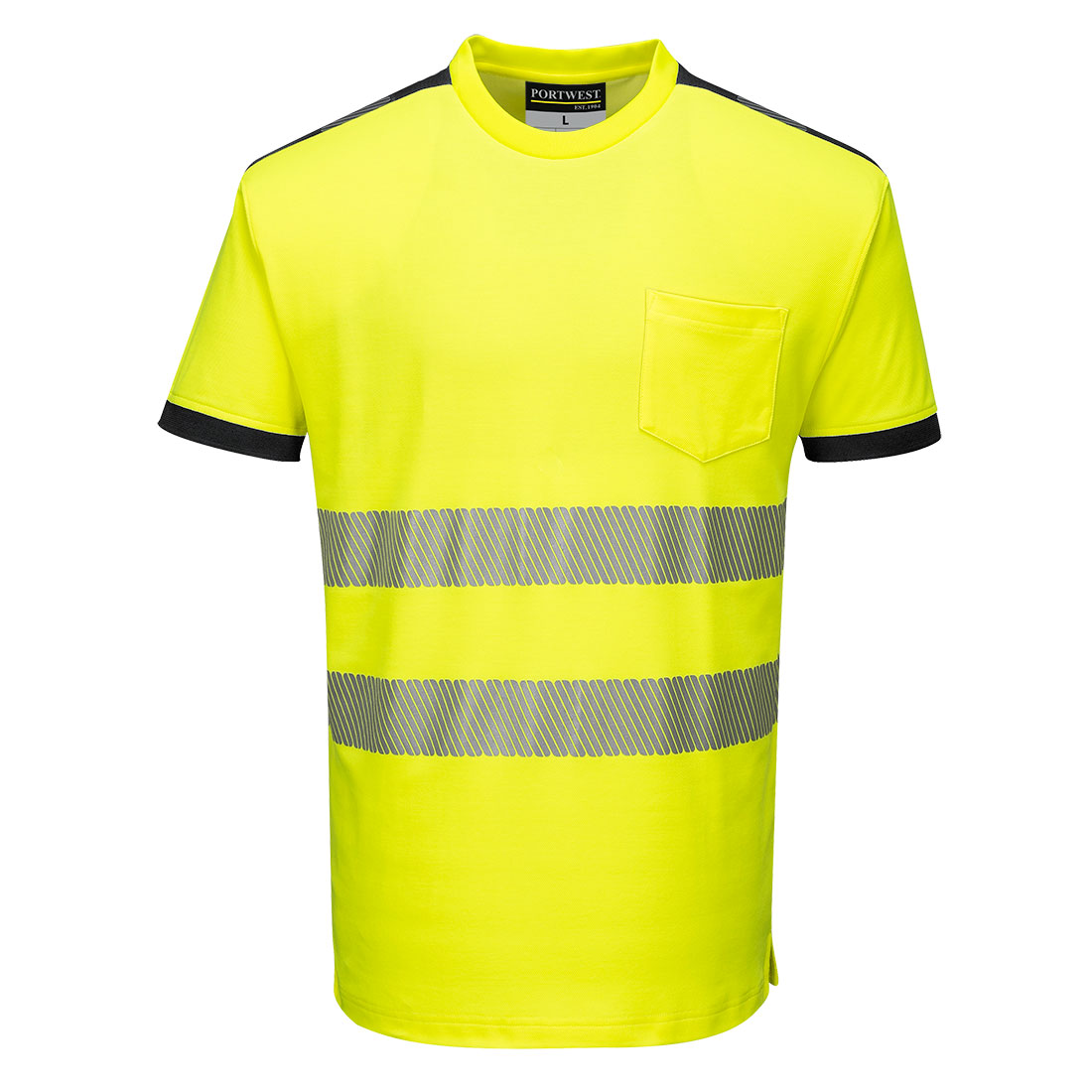 PW3 Hi-Vis Cotton Comfort T-Shirt kurzarm 7