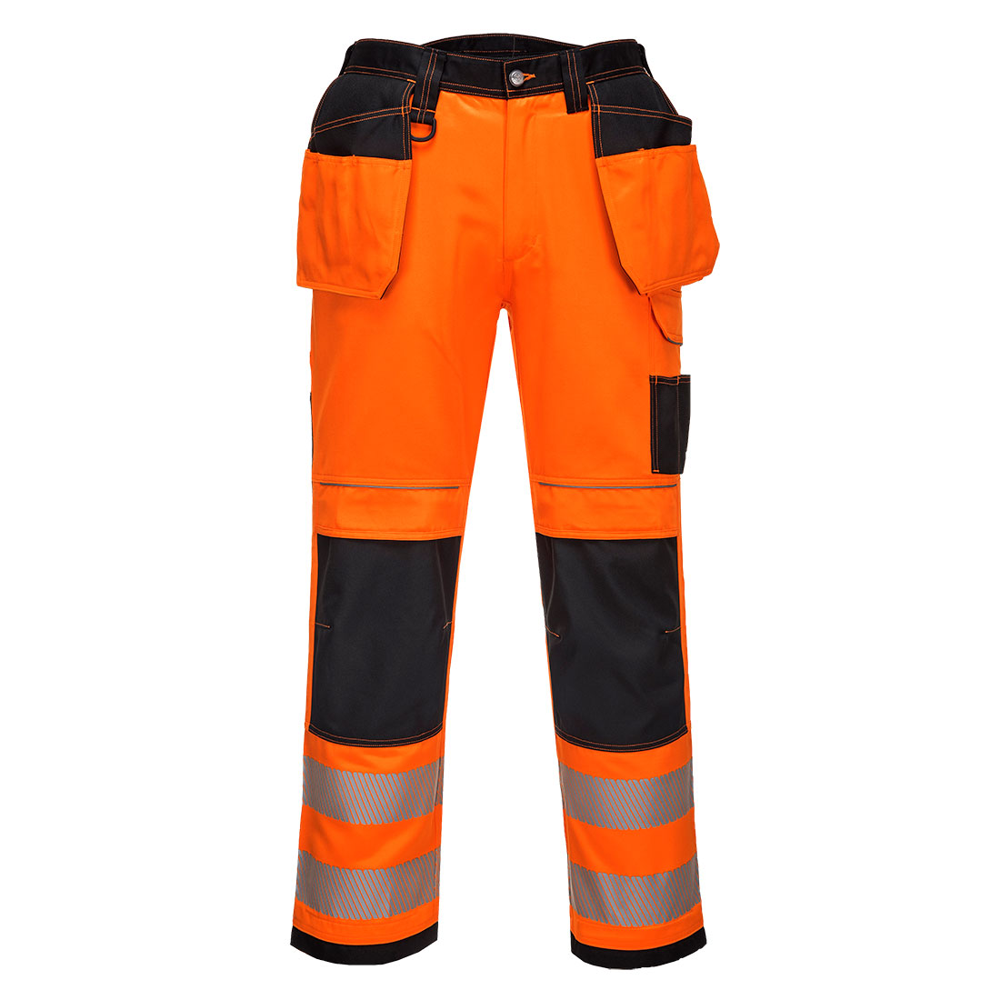 PW3 Hi-Vis Arbeitsbundhose mit Holstertaschen 11