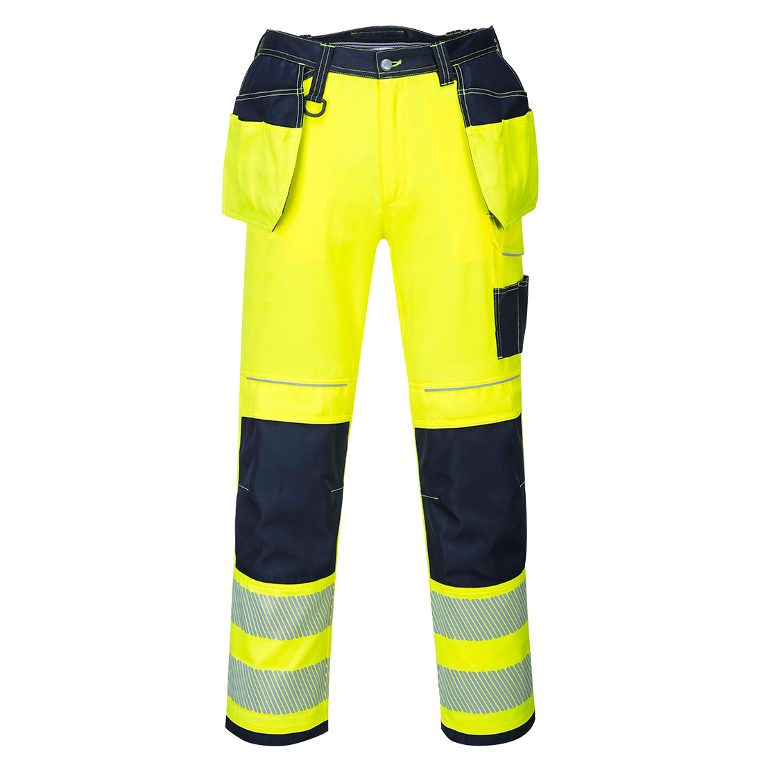 PW3 Hi-Vis Arbeitsbundhose mit Holstertaschen 13